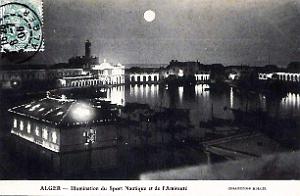 Alger - Sport Nautique et Amiraute - Illumination - 1906